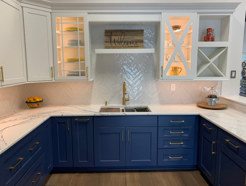 Kitchen display at Carpet One in Clifton Park & Albany, NY